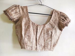 Trending Golden Colour Designer blouse✨❤