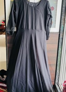 Elegant Black Ethnic Gown