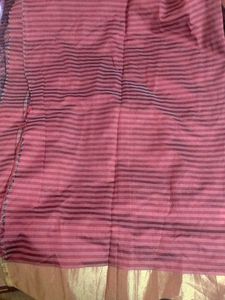 Soft Cotton Blend Saree