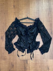 Lace Corset Style Top