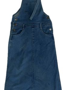Denim Jumper Dress