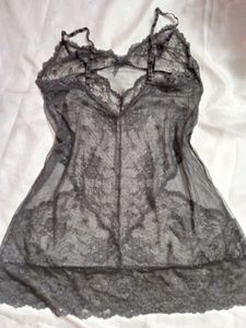 Lace Babydoll Slip Dress