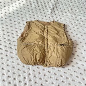 Cute Kids' Winter Vest With Fleece Pant