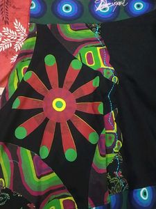 Colorful Patchwork Skirt