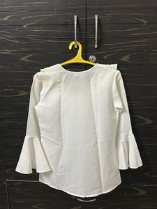 Cream Colour Bell Sleeves, Top