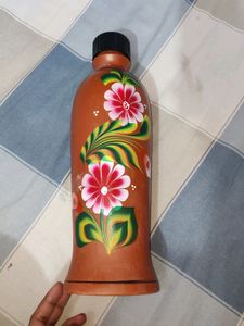 Earthen Terracotta Water Bottle