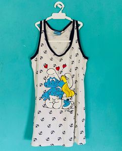 Smurfs Cartoon Dress