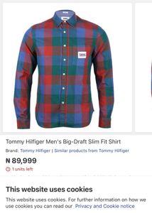 Tommy Hilfiger Plaid Shirt