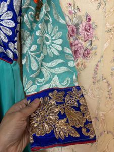 Embroidered Anarkali Dress