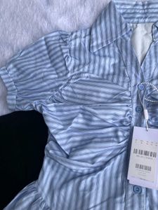 Savana Gathered Placket Top