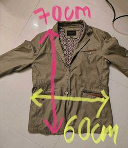 STYLISH KOREAN KHAKI BLAZER