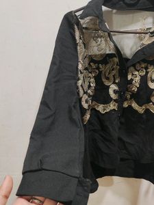 One Tym Used Embroidery Shirt