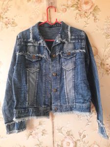 Distressed Denim Jacket