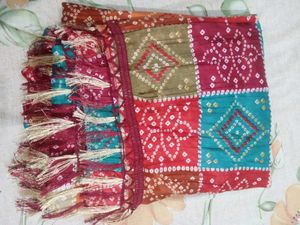 Bandhani Chinon Dupatta [New]