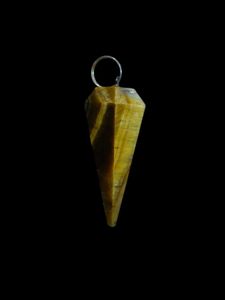 TIGER EYE GEMSTONE CRYSTAL PENDANT