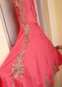 Pink Padded Gown