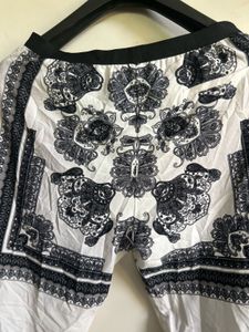 Patterned Casual Pants