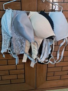 Combo Of  Five  Imported Fabric Bra