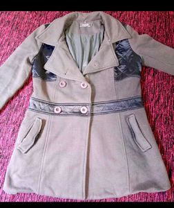 Elegant Grey Winter Coat