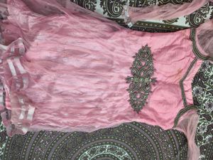 Pink Ethnic Party Kurti in 36 bust for women