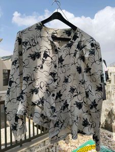 FLORAL SHIRT CUM TOP