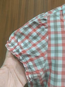 Woodland Checkered Top