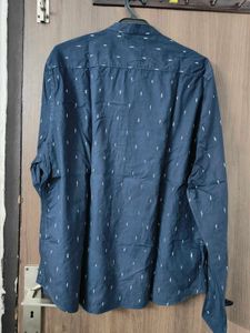 Stylish Navy Blue Men Shirt