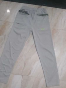 Used Casual Gray Pants In Good Condition