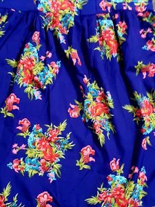 Royal Blue Frock