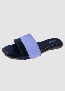 Black flats With multi-styling Straps