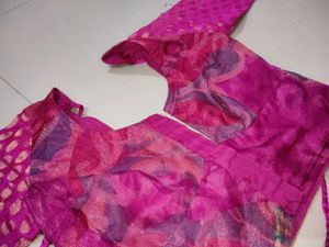 Pink Sari Blouse