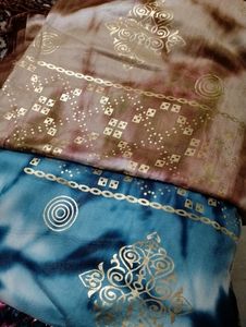 New Dual Colour Dupatta