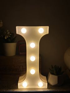 New I Letter  LED Light