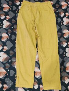 Plaid Button-Down Top Pant Set