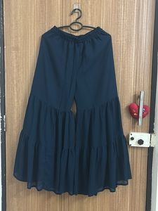 Elegant Embroidered Kurta Pallazo Set