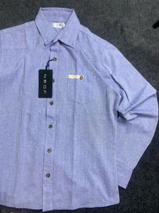 Blue Long Sleeve Shirt