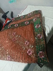 Embroidered Formal Dress