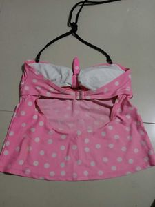 pink halter top