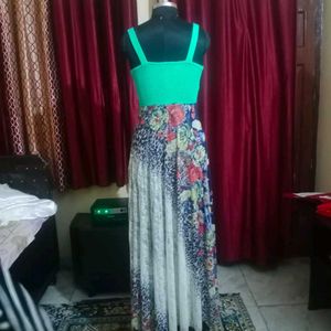 Floral Print Maxi Dress