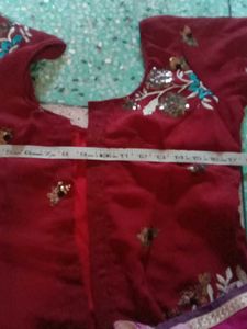 Umbrella lehnga with kurti