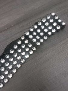 Studded Black Hair Band