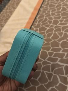 Teal Jewelry Travel Case