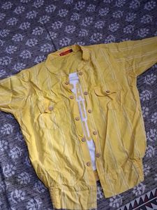 Yellow Striped Shirt
