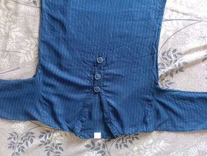 Striped Blue kurta