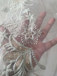 Light Lavender Thread Work Dupatta