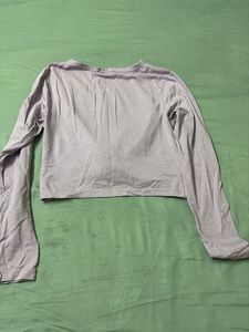 Twist Front Long Sleeve Top