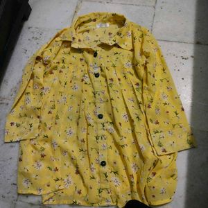 Floral Yellow Top