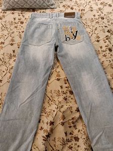 Light Wash Denim Jeans