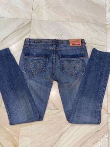 Embellished Flare Jeans