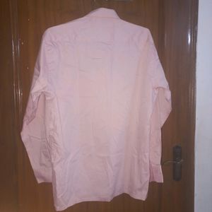Pink Colour Oxemberg Full Sleeve Shirt
